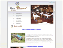Tablet Screenshot of hotelmoravica.rs